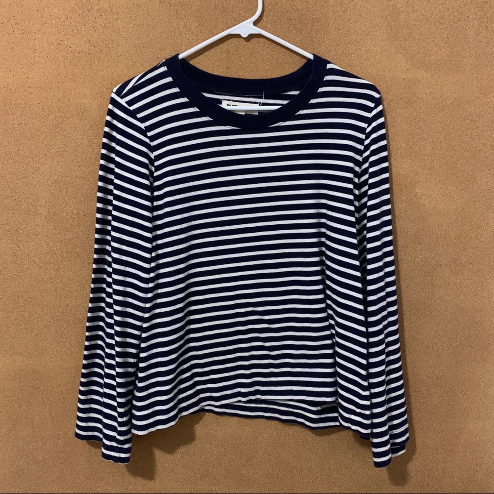 Madewell Rivet & Thread Bell-Sleeve Tee